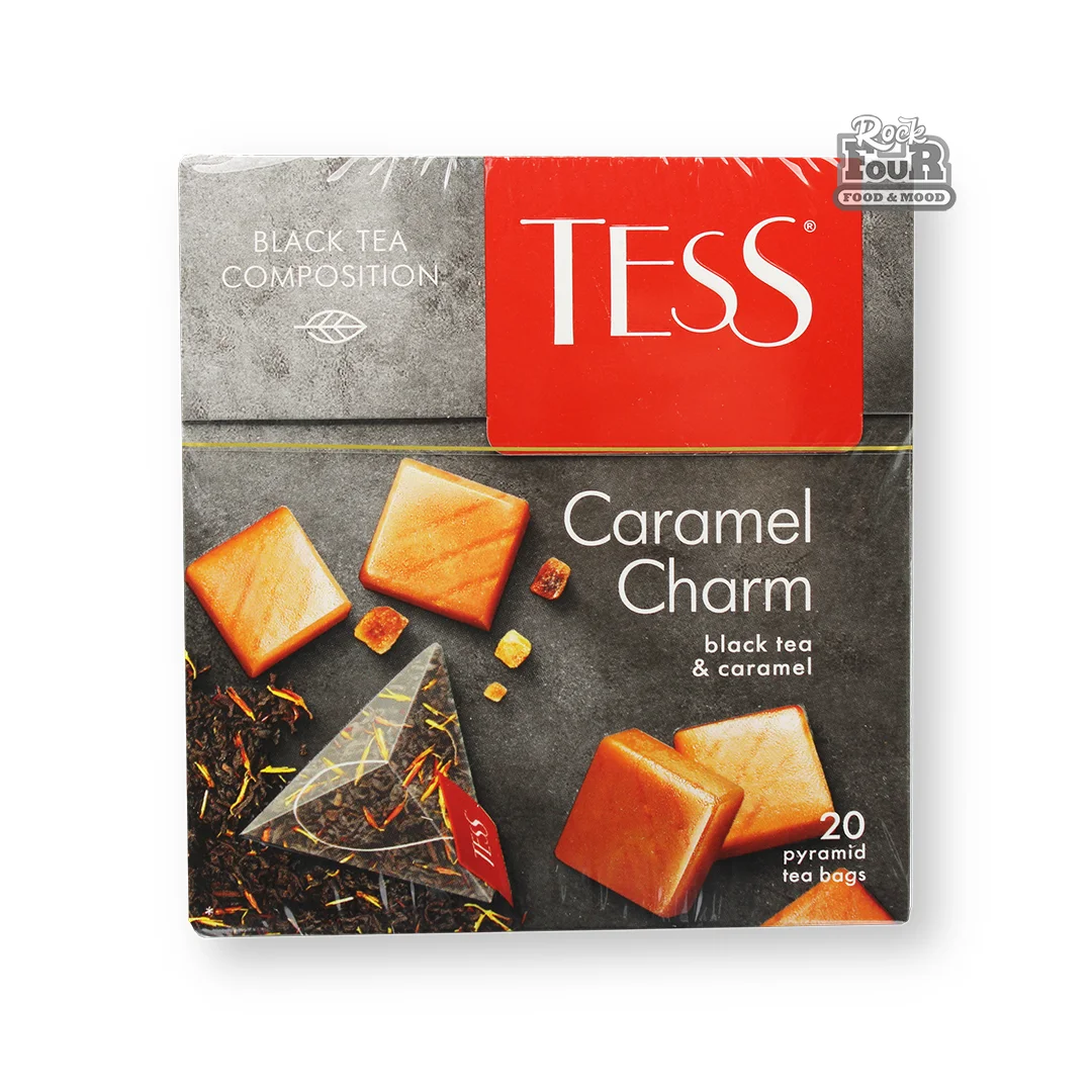 Սև թեյ «TESS Caramel Charm» 20հատ